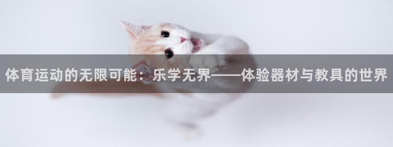 沐鸣平台官网入口：体育运动的无限可能：乐学无界——体验器材与教具的世界